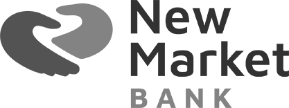 New Market Bank Print Logo
